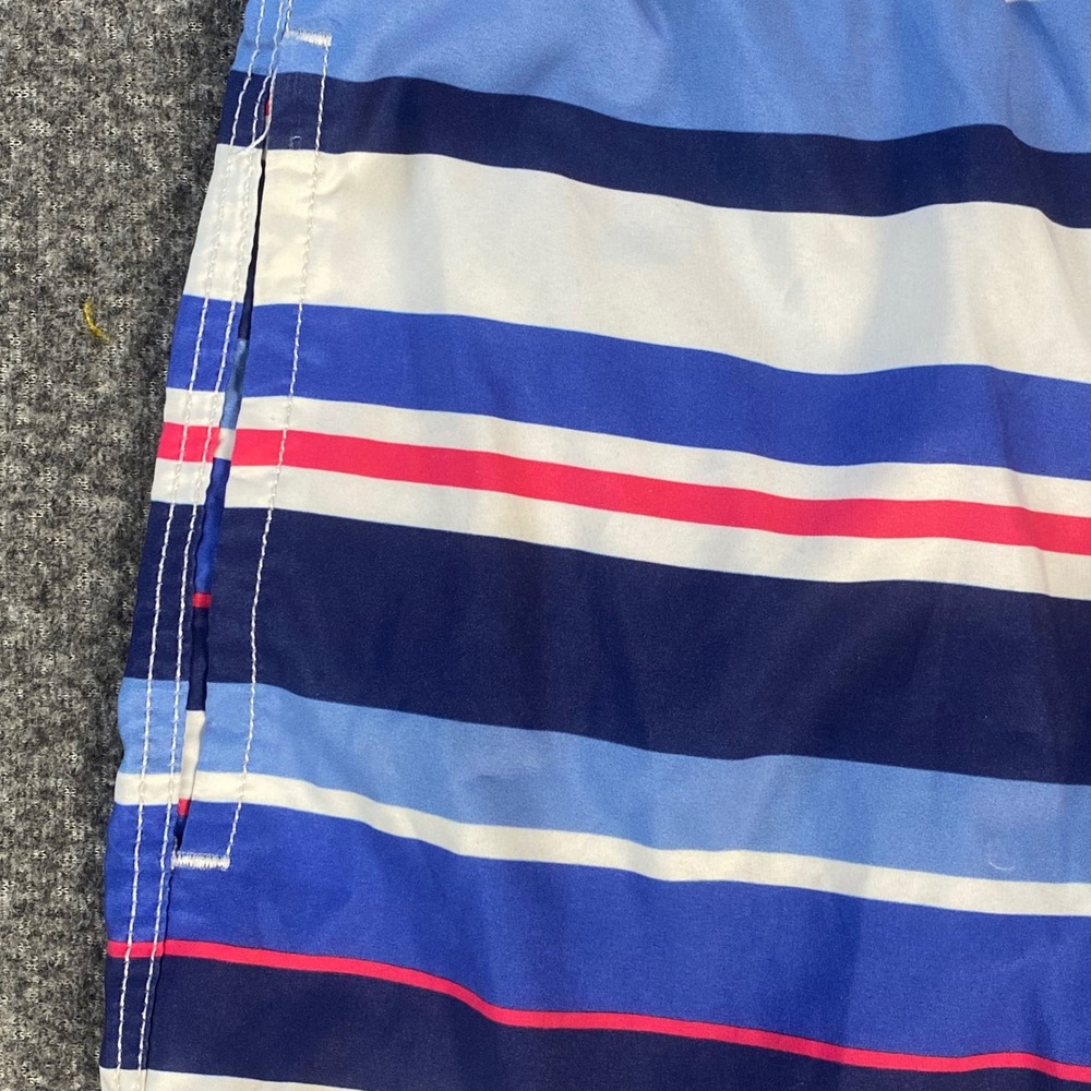 Allen Edmonds Mens Swim Trunks M Blue Anchor Stripe Board Shorts Bundle 2pk - Picture 11 of 16